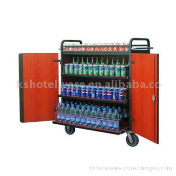 Beverage Restocking Cart